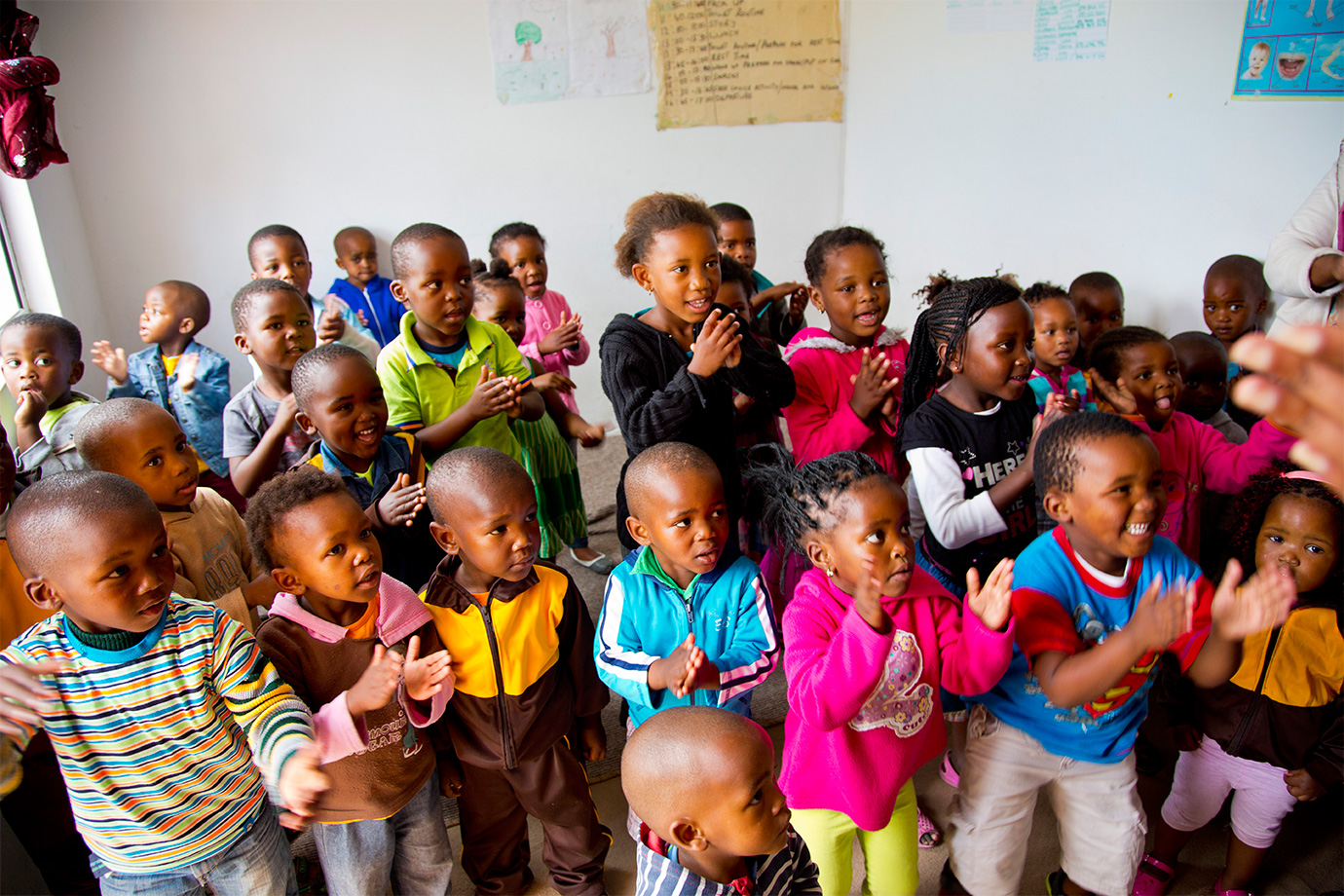 Nokwanda Educare Centre Children Singing