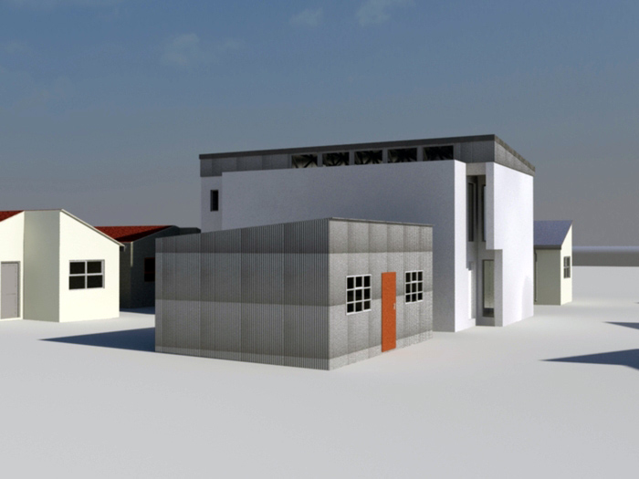 Architect's rendering of new creche